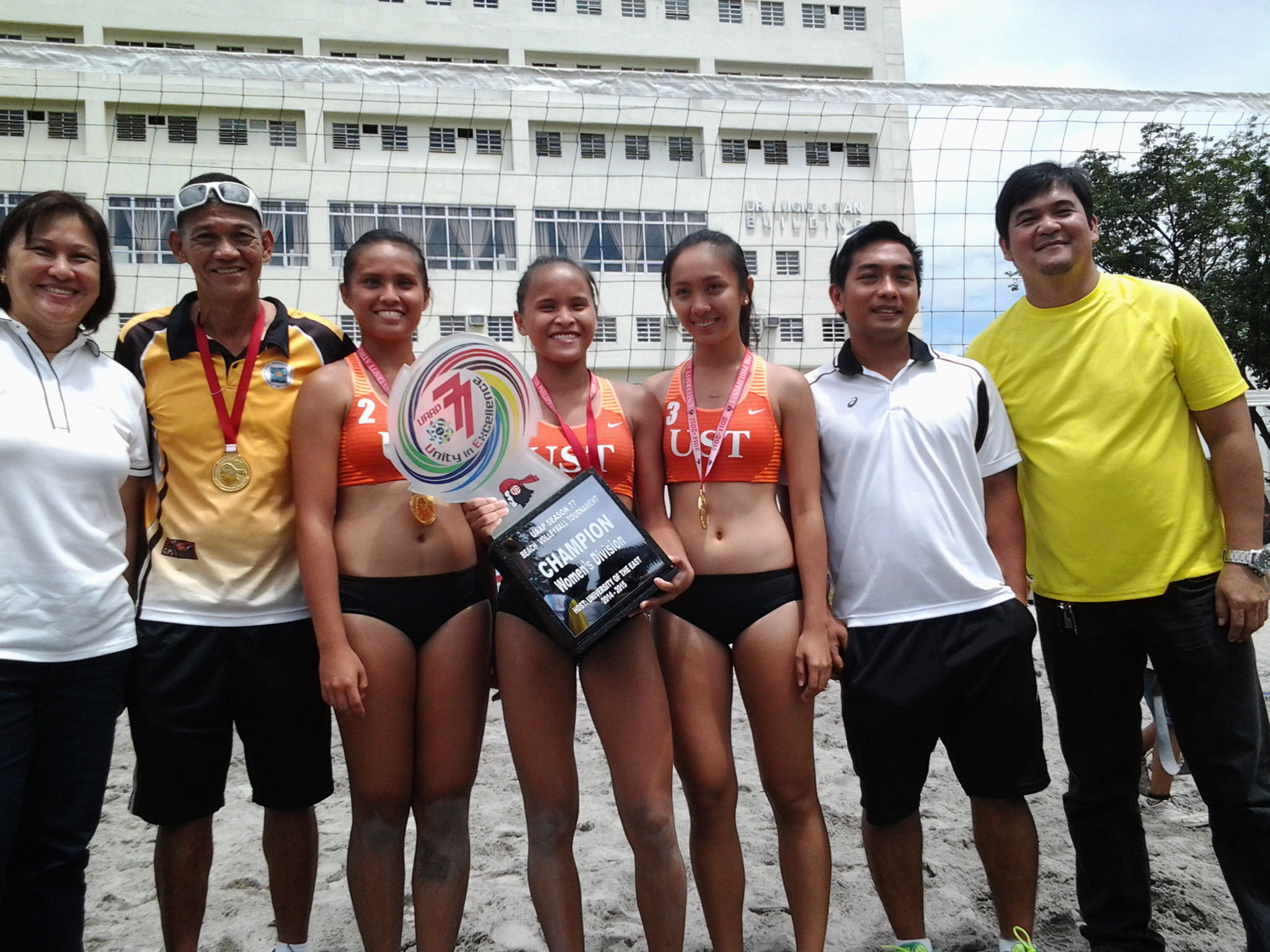 UST leads overall race after first sem